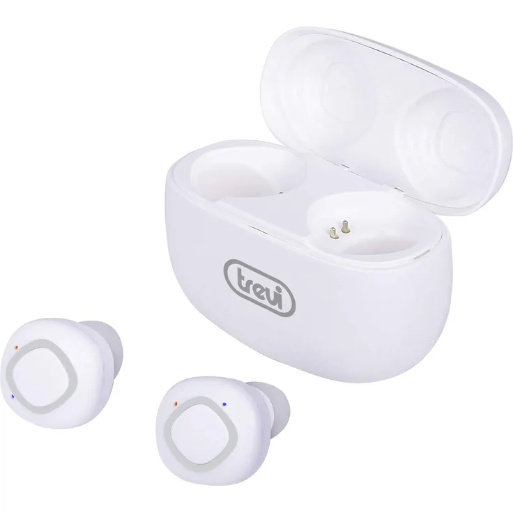 Trevi HMP 1225 Mobiles Headset Binaural im Ohr Schwarz - Mobile Headsets (Kabellos, im Ohr, Binaural, Im Ohr, Schwarz)