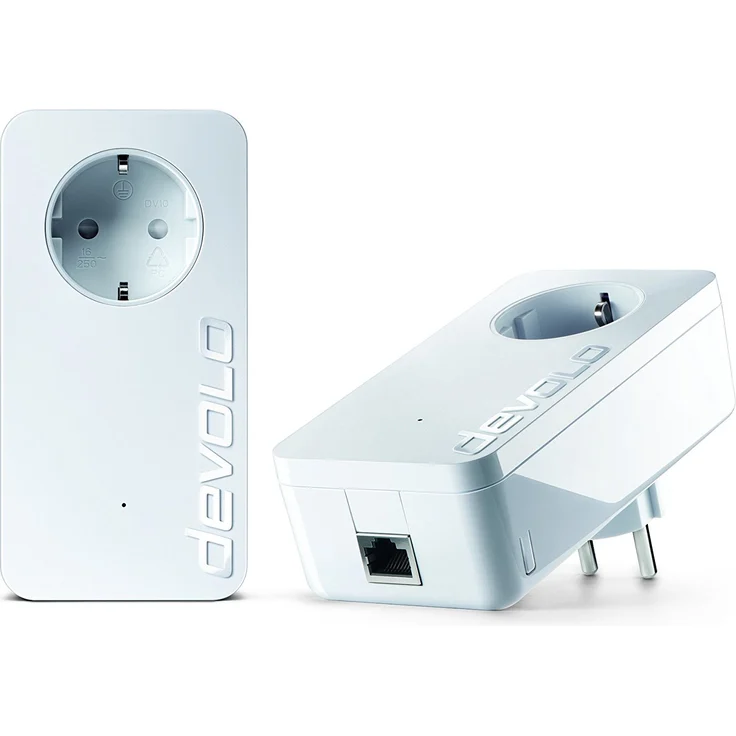 Devolo 9396 Powerline dLAN 1200 mit WiFi AC Starter Kit – Bild 1