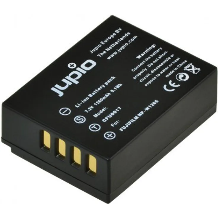 Jupio cfu0017-Ionen (LiIon) 1260 mAh 7.2 V Akku wiederaufladbar – Akkus (1260 mAh,-Ionen (LiIon), 7,2 V, 9,1 WH, schwarz, 1)