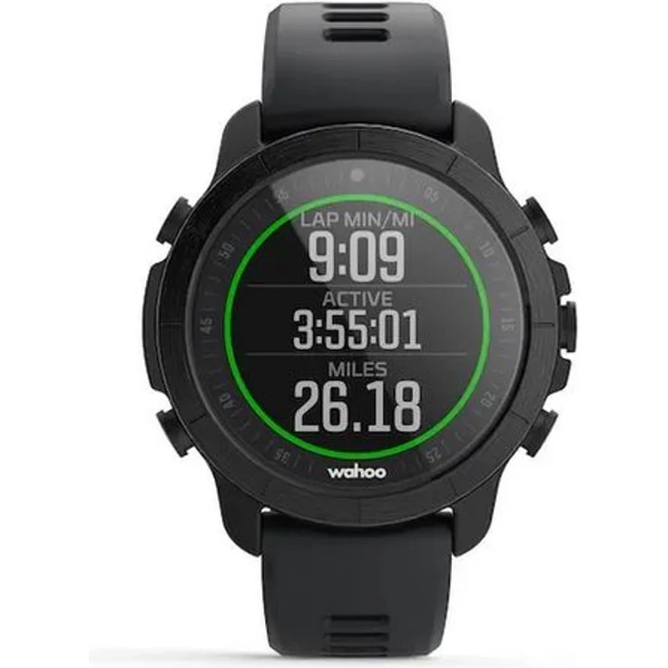 Wahoo Fitness Elemnt Rival Multisportuhr GPS, Unisex, 46,5mm, Silikonarmband, Schwarz – Bild 3