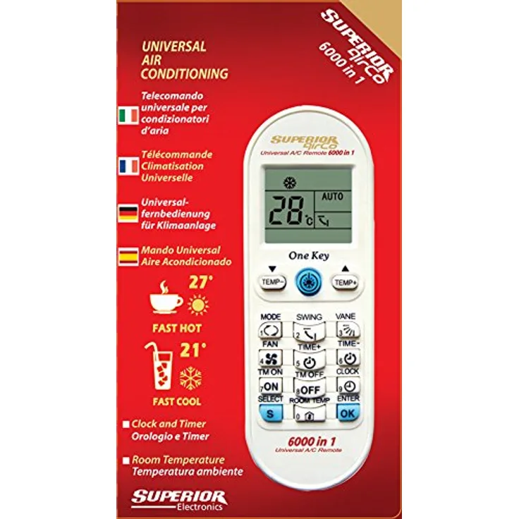 Superior Airco 6000in1 Universal Ersatzklimaanlage