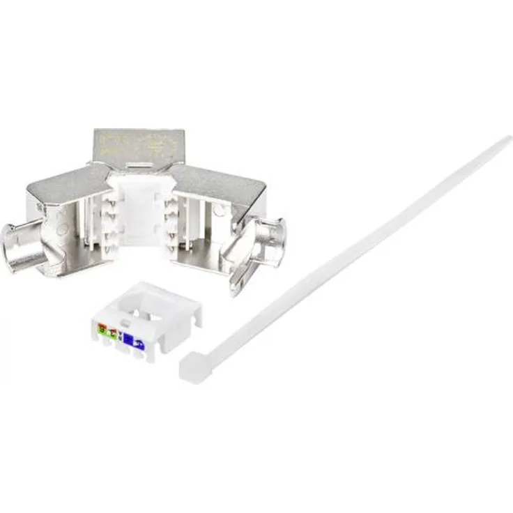 Renkforce RJ45-Einbaumodul Keystone CAT 6a-2