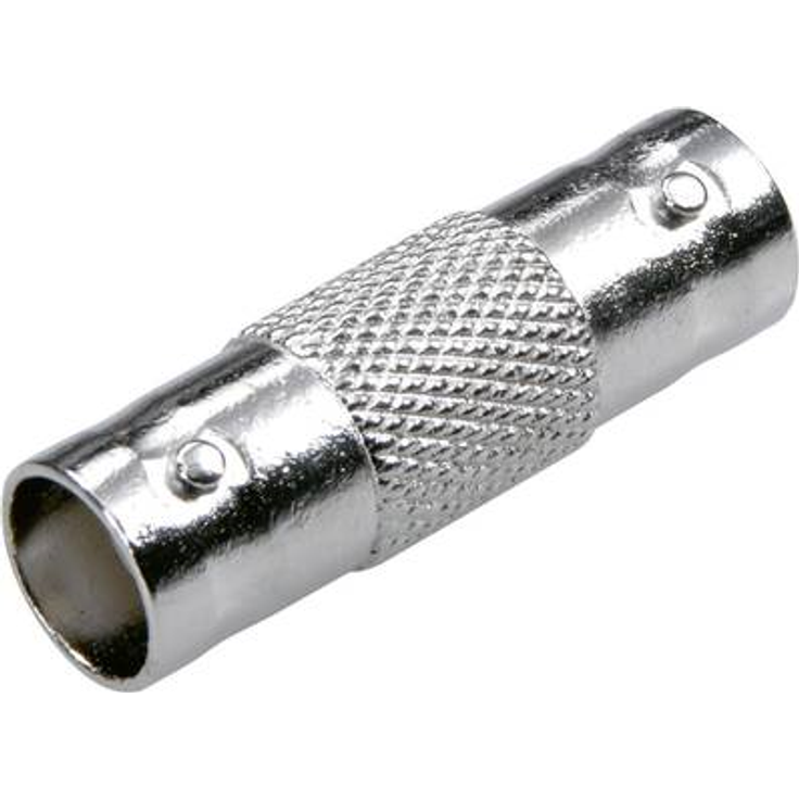 SpeaKa Professional BNC Adapter (1x BNC-Buchse - 1x BNC-Buchse) Silber (SP-7870352)