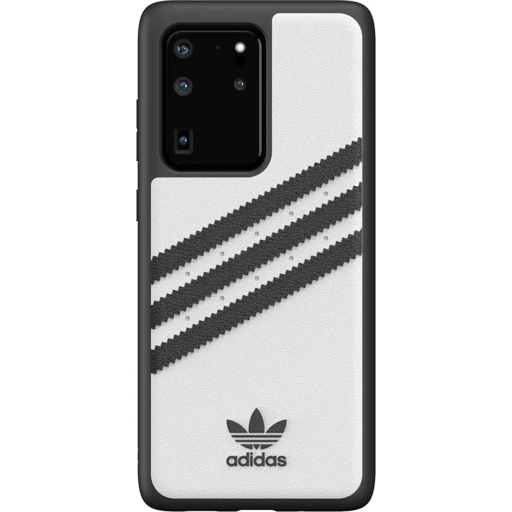 adidas Originals Moulded Case PU SS20, geeignet für Samsung Galaxy S20 Ultra, weiß