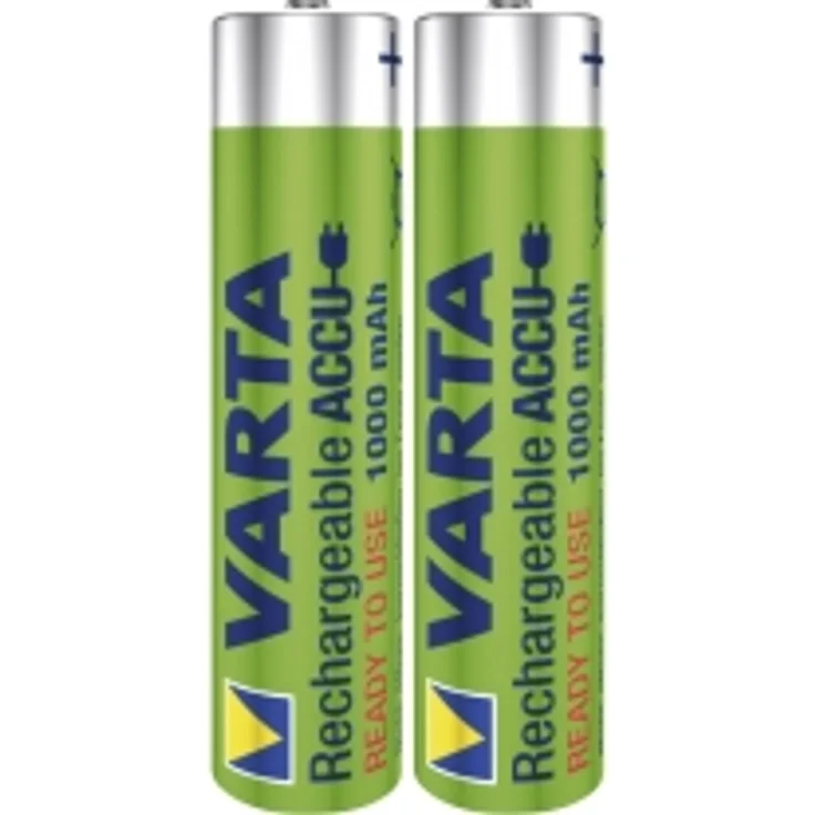 VARTA 5703301402 Akku (HR03 Micro AAA Professional, 1000mAh) 2er-Packung – Bild 1