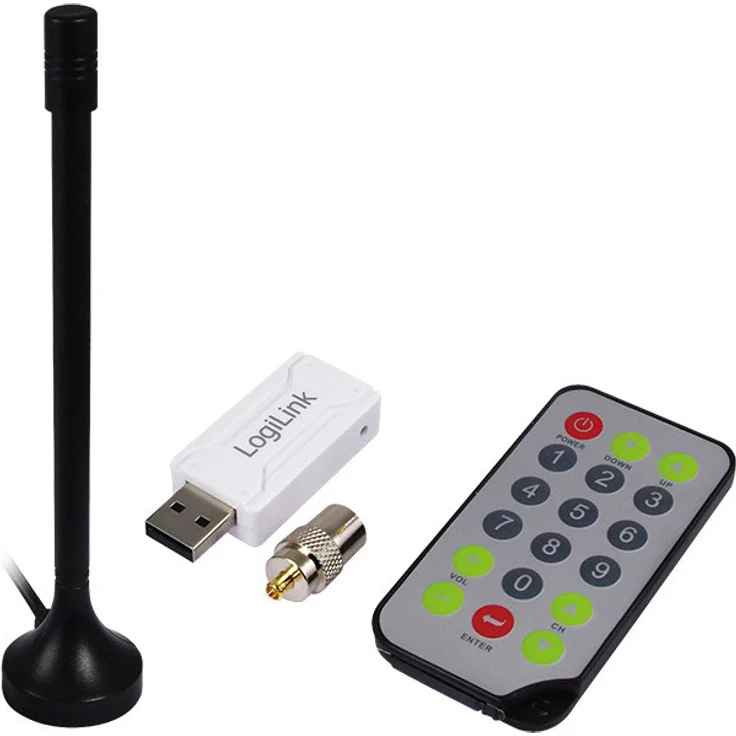 LogiLink DVB-T USB 2.0 Mini Receiver für digital TV und Radio (VG0004)