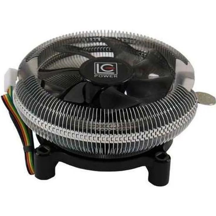 LC Power Cosmo Cool LC-CC-94 - Prozessorkühler - (Socket 775, Socket 1156, Socket AM2, Socket AM3) - Aluminium - 90 mm - Schwarz/Silber (LC-CC94)