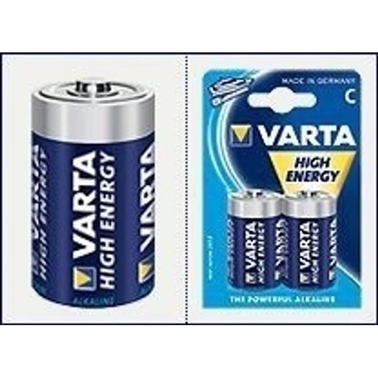 VARTA Longlife Power Batterie C Baby Alkaline Batterien LR14, 2er Pack – Bild 1