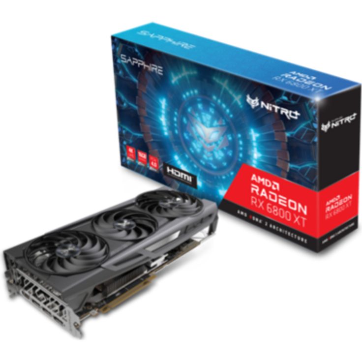 Sapphire Nitro+ Radeon RX 6800 XT, 16GB GDDR6, HDMI, 3x DP (11304-02-20G)