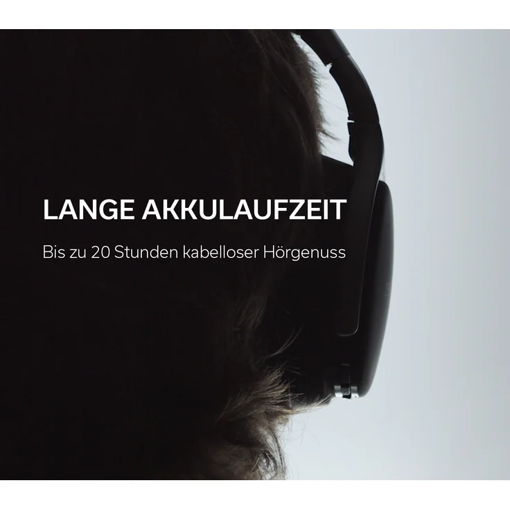 Denon AH-GC30 Wireless Over-Ear-Kopfhörer, mit Bluetooth, Mikrofon, Noise Cancelling, schwarz – Bild 14