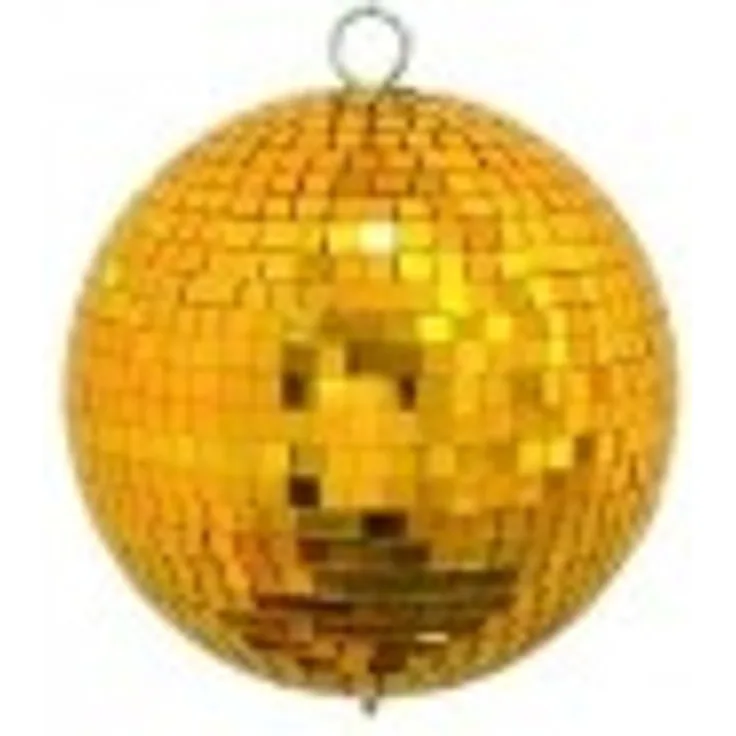 Eurolite Spiegelkugel 15cm gold