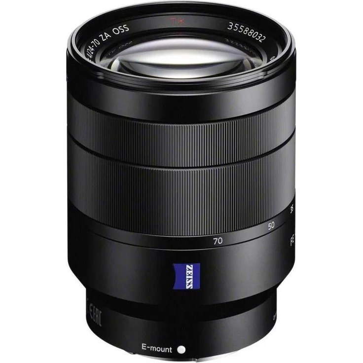 Sony SEL-2470Z Zeiss Zoom-Objektiv (24-70 mm, F4, Vollformat, geeignet für A7, A6000, A5100, A5000 und Nex Serien, E-Mount) schwarz – Bild 1
