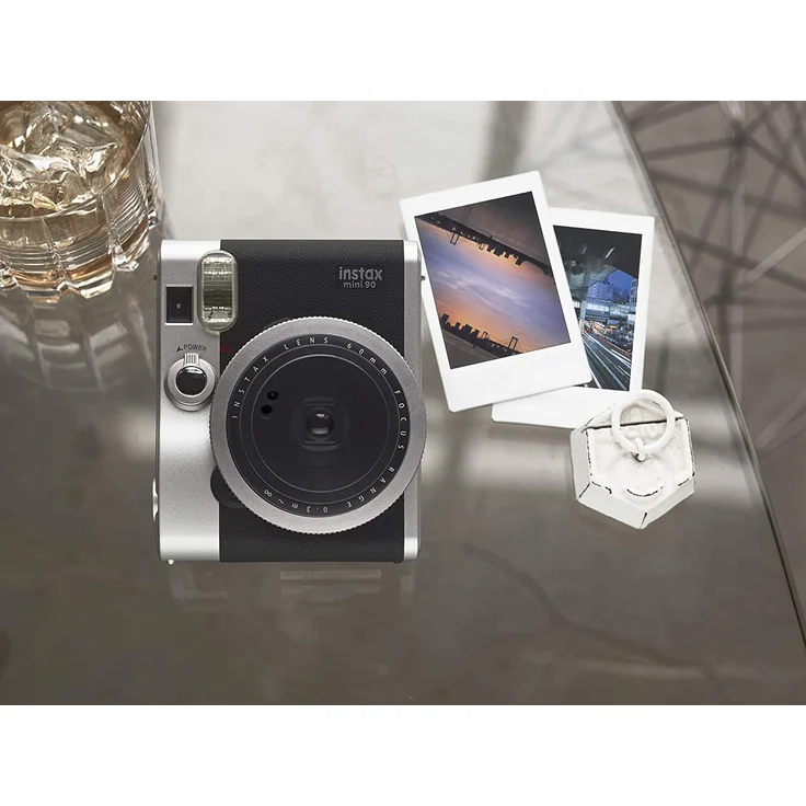 Fujifilm Instax Mini 90 Neo Classic Kamera, Sofortbildkamera, Schwarz – Bild 9
