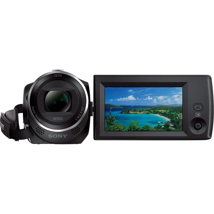 Sony HDR-CX240E HD Flash Camcorder (Full HD, EXMOR R CMOS Sensor, 9,2 Megapixel, BIONZ X Bildprozessor) schwarz – Bild 5