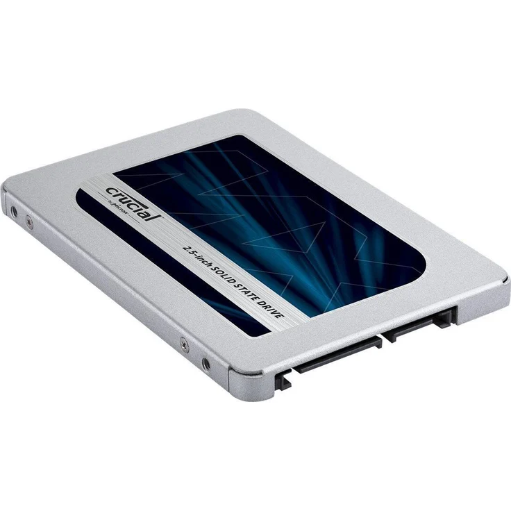 Crucial MX500 - Solid-State-Disk - verschlüsselt - 1 TB - intern - 2.5 Zoll (6.4 cm) - SATA 6Gb/s - 256-Bit-AES - TCG Opal Encryption 2.0 (CT1000MX500SSD1) – Bild 2