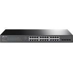 TP-Link JetStream TL-SG2428P - Switch - Smart - 24 x 10-100-1000 (PoE+) + 4 x SFP - an Rack montierbar - PoE+ (250 W)
