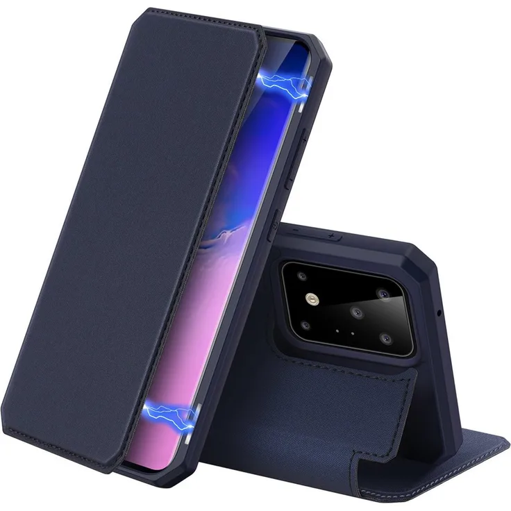 DUX DUCIS Buchtasche Skin X, geeignet für Samsung Galaxy A52, Book-Style Case, blau