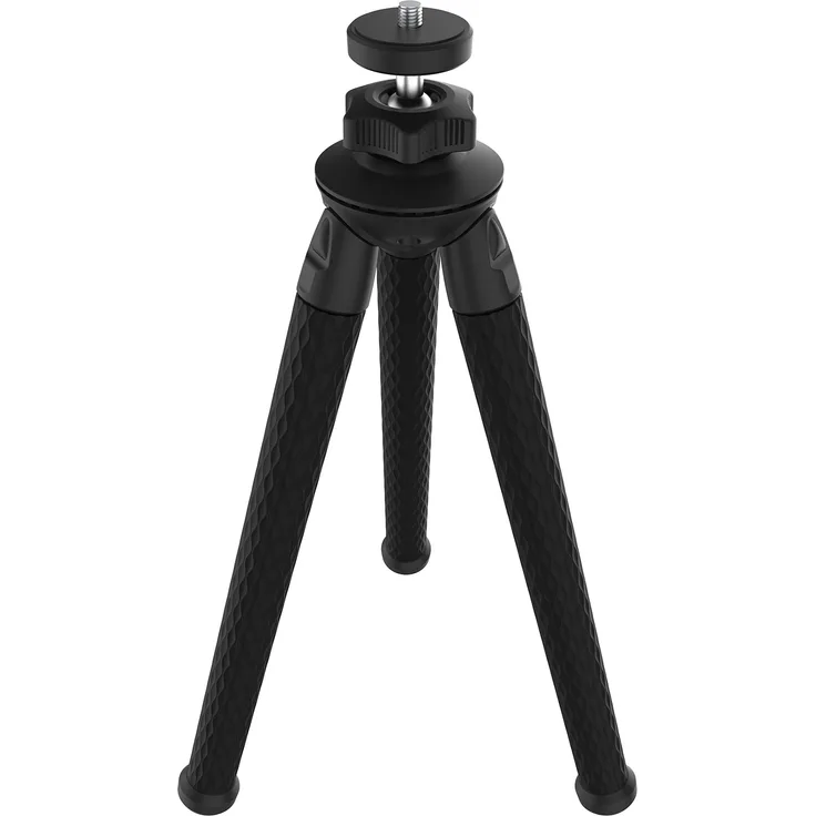 Sabrent Universal-Stativ für Standard-Stativhalterung, flexibel, inkl. Gopro-Adapter (TP-FLTP)