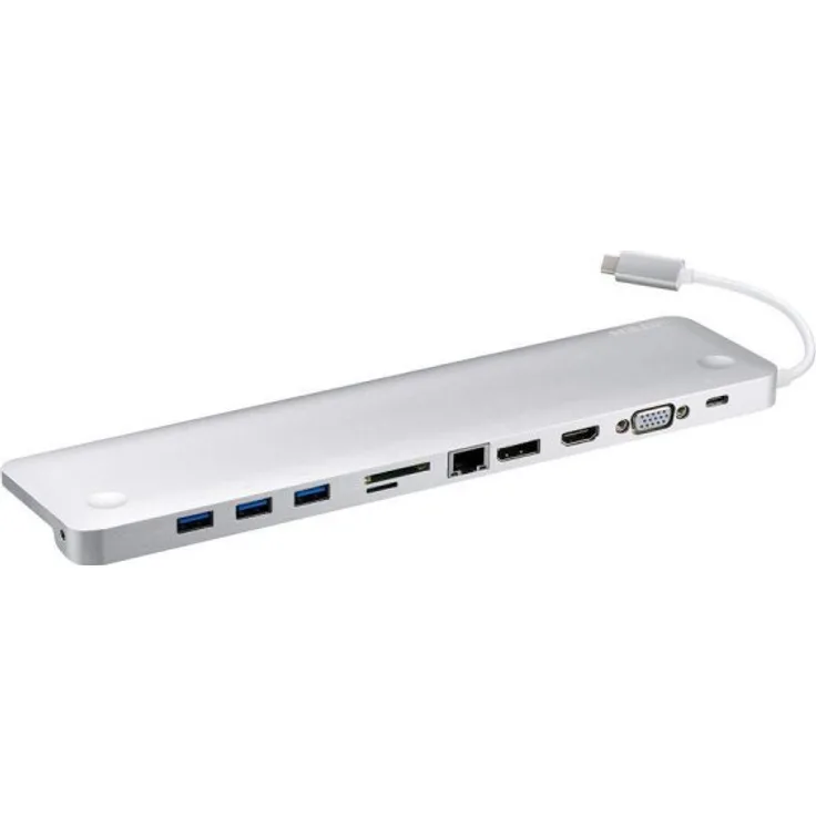 ATEN UH3234 | USB-C Multiport Dock mit Power Passthrough | Weiß | USB-C Dock | Power Passthrough