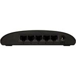 D-Link DES-1005D 5-Port Layer2 Fast Ethernet Switch Kunststoff (10-100 Mbit-s, automatische Geschwindigkeits- und Duplexanpassung, lüfterlos)