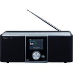 TELESTAR S 20i Internetradio-DAB+ (Stereo, DAB+-DAB-UKW, Farbdisplay, Direktwahltasten, Wecker, Favoritenspeicher) Silber-schwarz - Preisvergleich