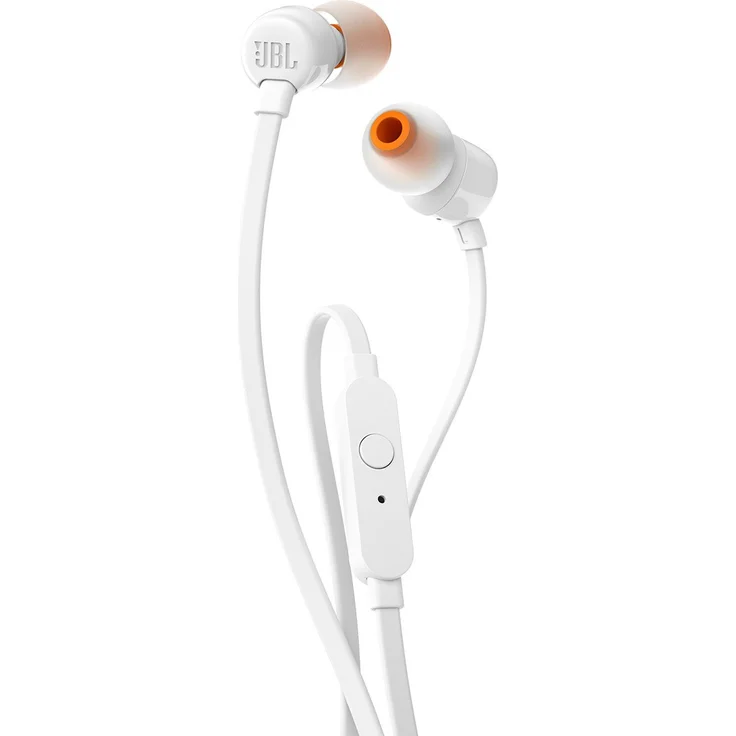 JBL Tune 110 In-Ear Kopfhörer mit Mikrofon, weiß – Bild 2