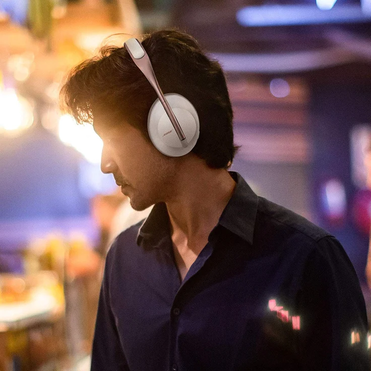 Bose Noise Cancelling Kopfhörer 700 Limited Edition, Soapstone, mit Alexa-Integration Over-Ear-Kopfhörer mit Bluetooth, Mikrofon, Noise Cancelling, weiß, gold – Bild 5