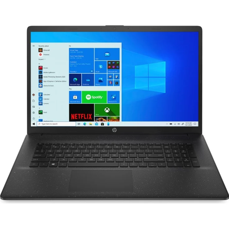 HP 17-cp0602ng - Laptop 17,3 Zoll (43,9 cm) Full HD, AMD Ryzen 5 5500U, 16GB RAM, 512GB SSD, Windows 10 Home 64-bit (43B09EA) – Bild 1