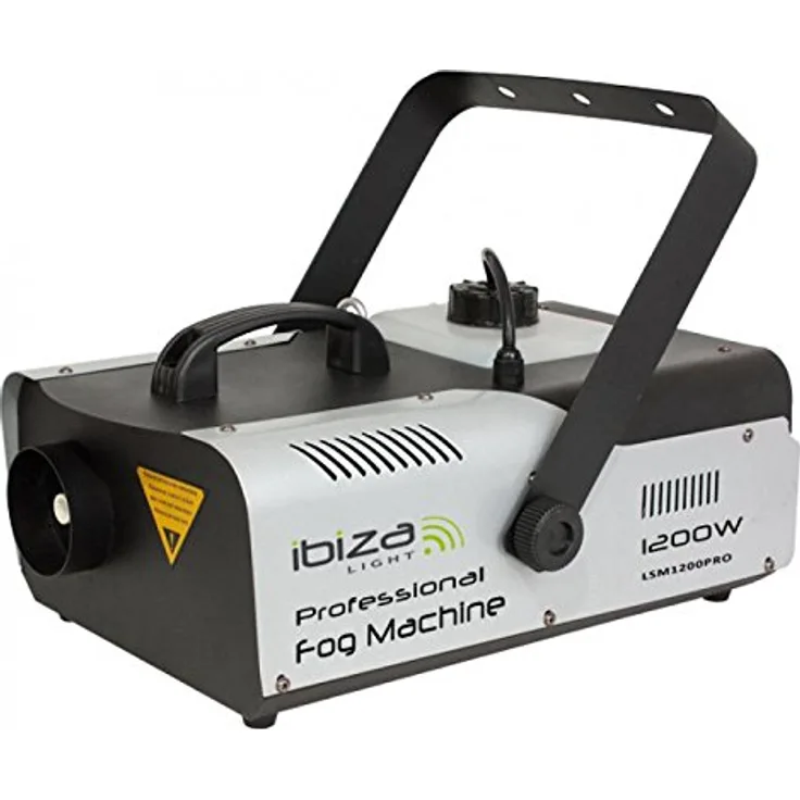 Ibiza LSM1200PRO Nebelmaschine, Schwarz