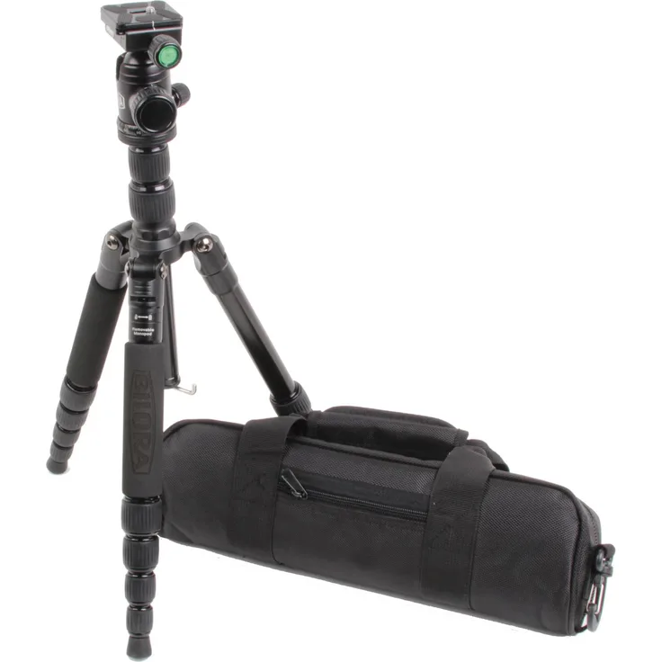 Bilora TP255-1 Twister Pro II 255-1 3-Bein/Einbein Stativ schwarz