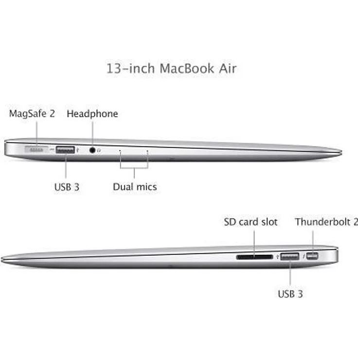 Apple MacBook Air 13,3 Zoll (Core i5-5350U, 8GB RAM, 128GB SSD (MQD32D-A) (2017) – Bild 7