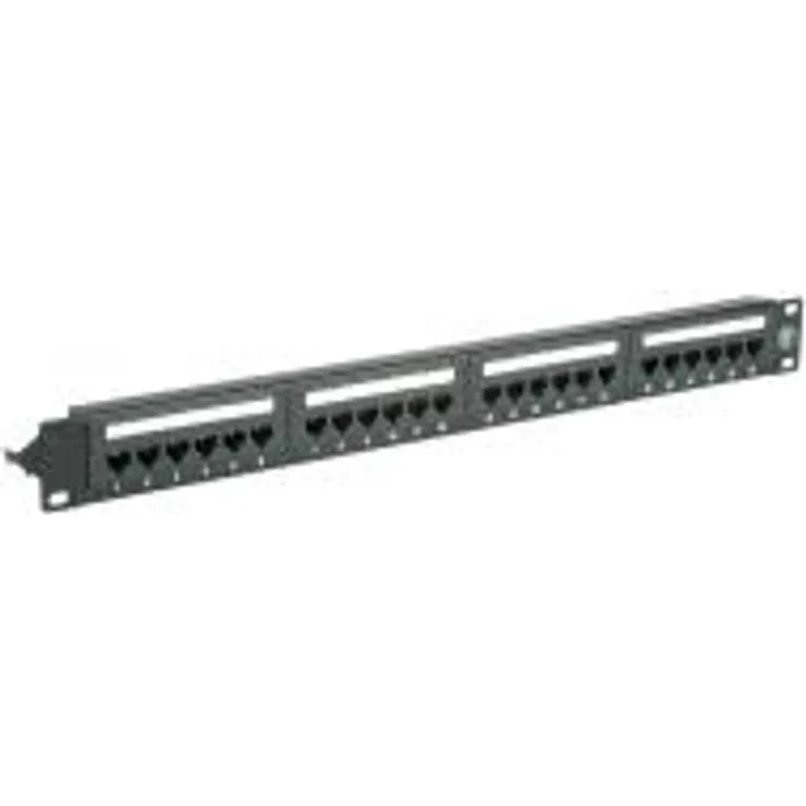 Value 26990358 Kat.6A 48,26 cm (19 Zoll) Patchpanel, geschirmt schwarz
