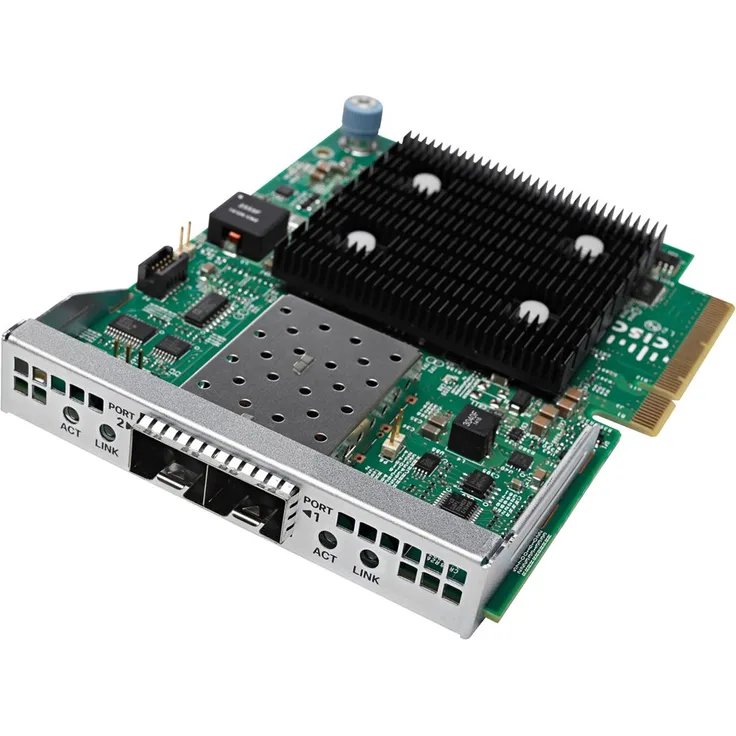 Cisco UCS Virtual Interface Card 1227 - Netzwerkadapter - PCIe 2.0 x8 - 10Gb Ethernet / FCoE x 2 - für UCS C220 M4, Smart Play 8 C220