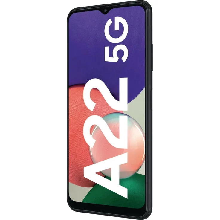 Samsung Galaxy A22 5G Smartphone 16,8cm (6,6 Zoll) TFT-Display, 64GB interner Speicher, 4GB RAM, Dual-SIM, Android 11, Grau – Bild 6