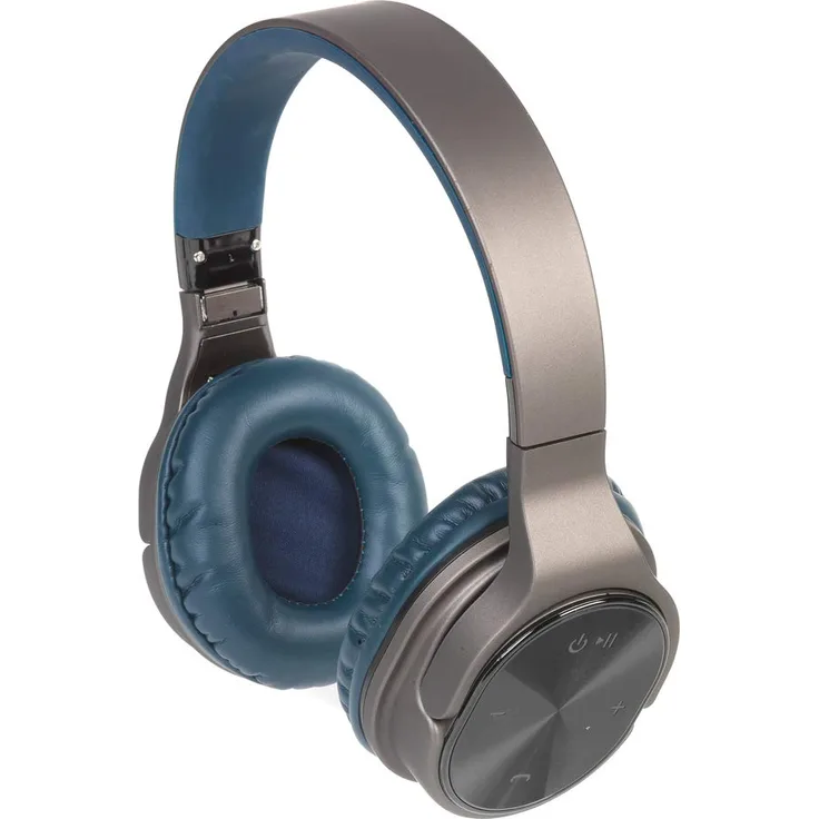 INTEMPO EE4805BLUSTKEU Opulence WDS25 Wireless Bluetooth Headphones, Gold-Navy