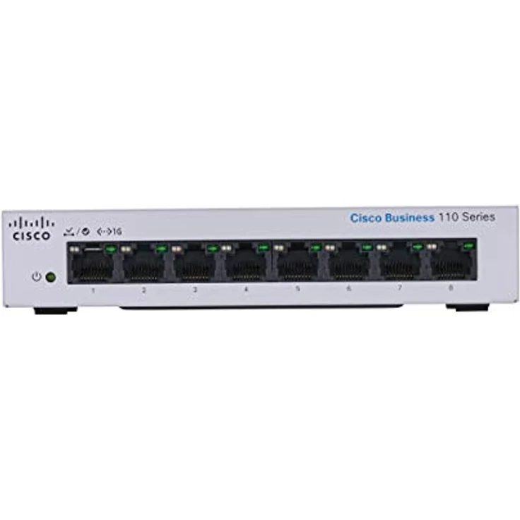 CISCO CBS110 Unmanaged 8-port GE Desktop – Bild 1