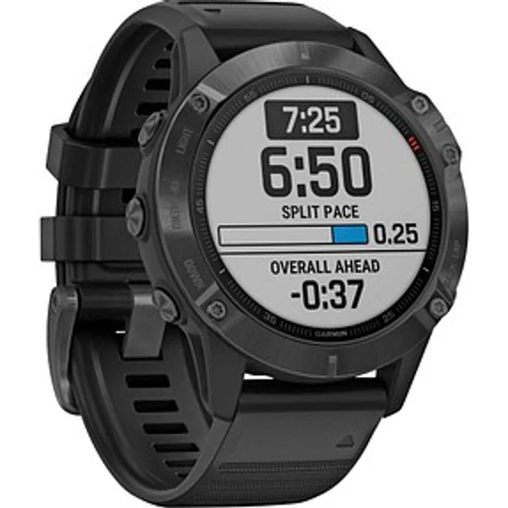 Garmin fēnix 6 Pro Smartwatch GPS, Unisex, 47mm, Kunststoffgehäuse, Schwarz – Bild 2