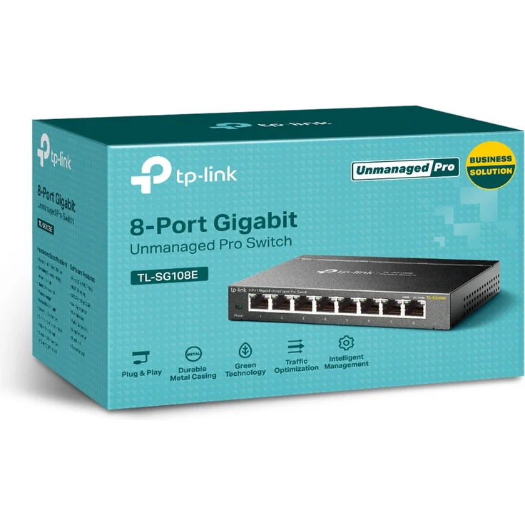TP-LINK TL-SG108E  – Bild 3