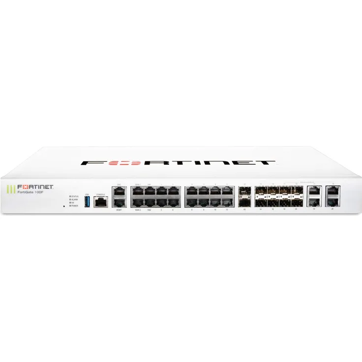 FORTINET FortiGate 100F Netzwerk Security Firewall – nur Gerät, FG-100F Appliance (FortiGate-100F)