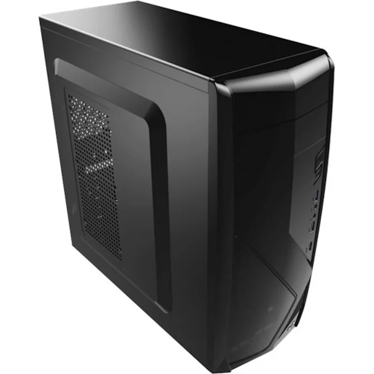 AeroCool CS-1102 Midi-Tower schwarz – Bild 5