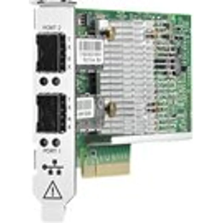 HPE StoreFabric CN1100R Dual Port Converged Network Adapter - Netzwerkadapter - PCIe 2.0 x8 - 10Gb Ethernet x 2 - für ProLiant DL360p Gen8, ML350e Gen8, ML350p Gen8, XL170r Gen10, XL190r Gen10 StoreEasy 3850