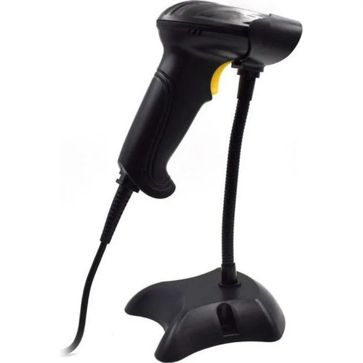 Ewent Barcode-Leser mit Unterstützung Ewent EW3410 LED USB Schwarz