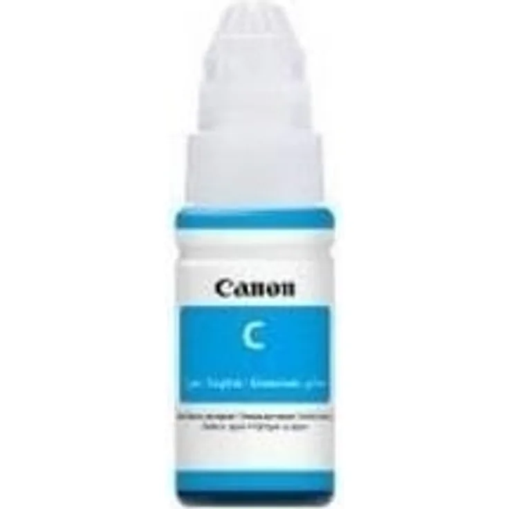 Canon GI-590 Cyan Original Tintenbehälter (Nachfülltinte für Canon PIXMA MegaTank Serie - Modelle PIXMA G3501, PIXMA G4511, PIXMA G1501, PIXMA G2501)