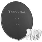 TechniSat Skytenne für Mehrteilnehmer grau