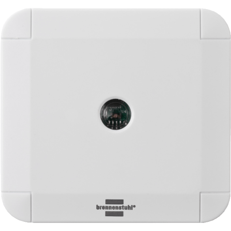 Brennenstuhl BrematicPRO Smart Home Helligkeitssensor - Lichtsensor (Funk Helligkeits-Sensor für innen und außen)