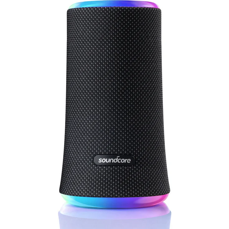 Anker Soundcore Flare 2 Bluetooth-Lautsprecher mit Lichteffekten, wasserdicht, schwarz – Bild 1