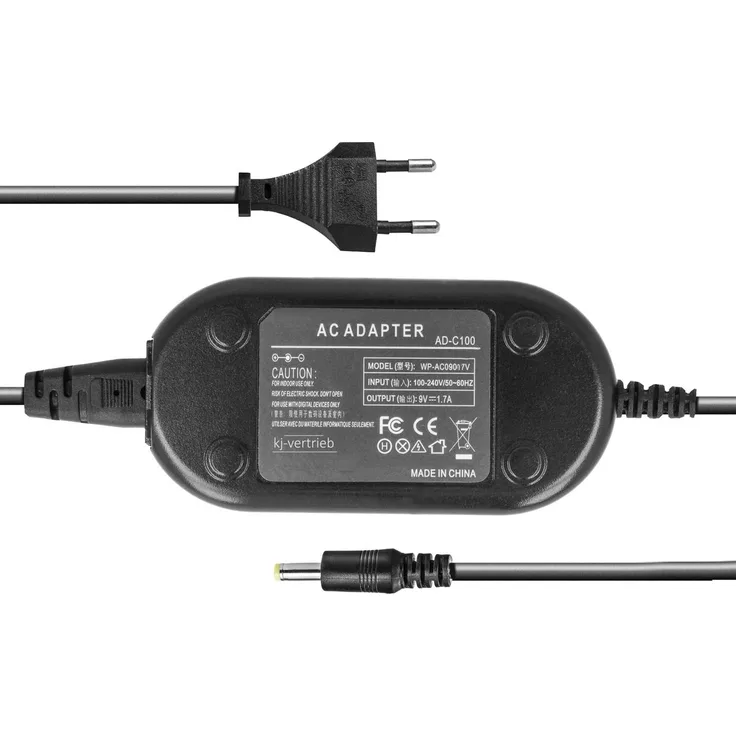 Netzteil für Casio Exilim EX-FH20, EX-F1 - ersetzt AD-C100 - 8,4V 0,56A