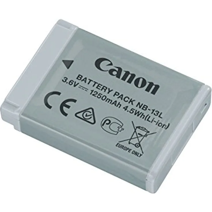 Canon NB-13L Akku grau für Canon PowerShot G7X