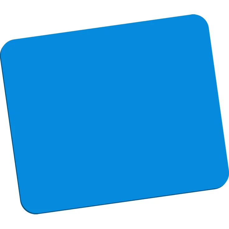 Fellowes Standard Polyester-Oberfläche rechteckig Mauspad blau