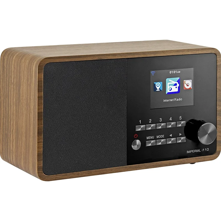 Imperial i110 Tischradio mit WLAN, braun 22-320-00 – Bild 1